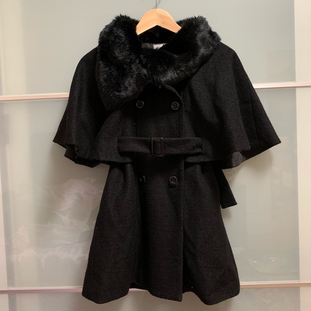 Black Wool Jacket - image 1